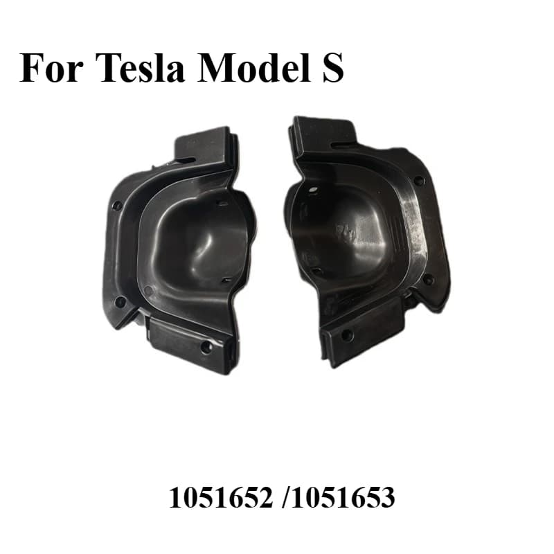 Front Wheel Liner Parking Sensor Cover for Tesla Model S Dual Motor OEM 1051652 1051653 Front Fender Liner Replacement Parts