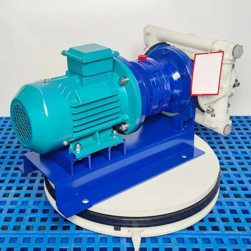 1/2 Inch Small Diaphragm Pumps Manually Adjust the Flow Rate of the Water Treatment Pump KYD-W15ZS Plastic PP Mechanical Pump