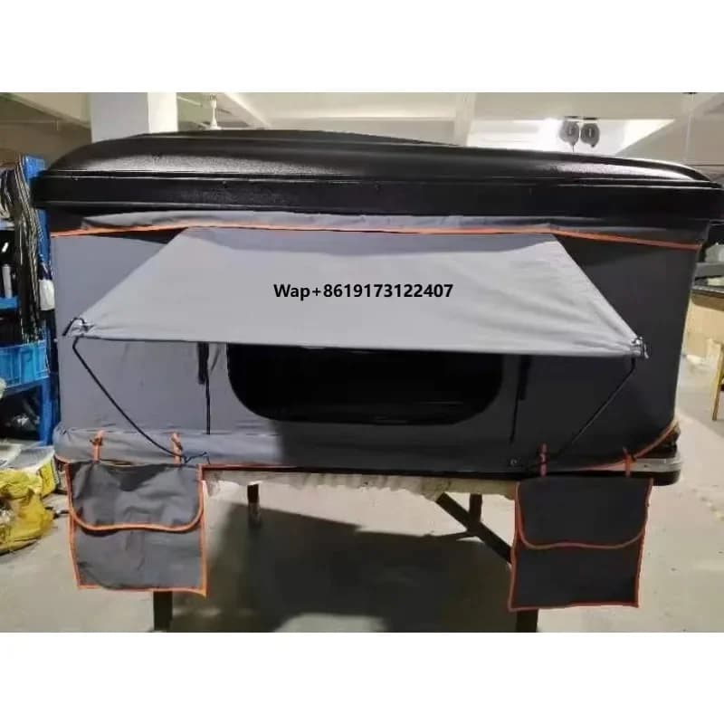 Car Roof Tent Bed Automatic Self-driving Tour Hard Top Outdoor Skylight in Car Folding Tent Sedan Suv