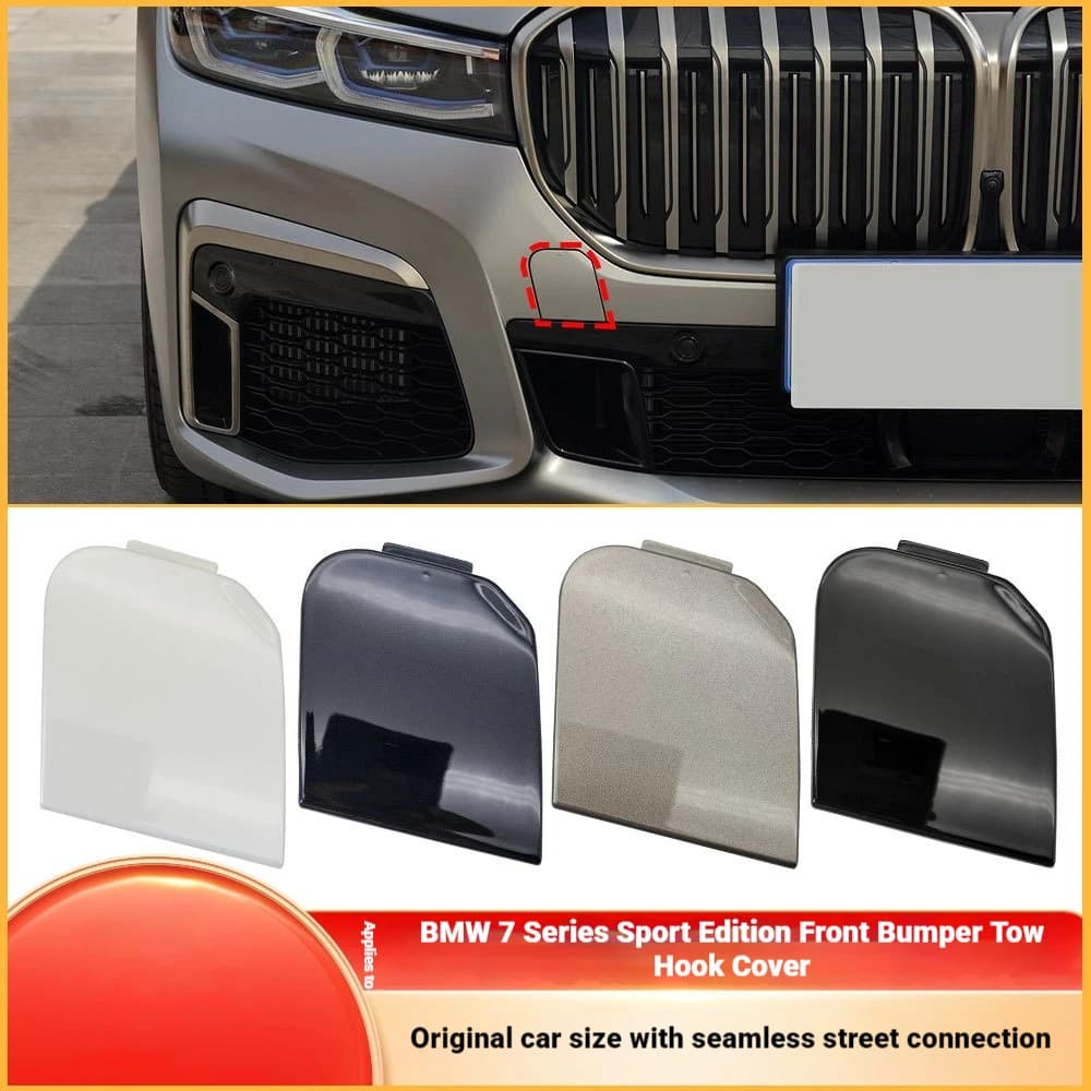 For BMW 7 Series Sport Front Trailer Cover G12LCI Front Bar Traction Hook Hole Cover 51118745836