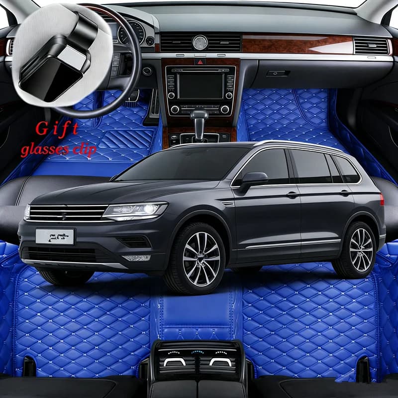 Custom For Volkswagen Tiguan SUV 5N 2009-2019 Waterproof Car Floor Mats Car Accessories Carpets Covers  Left /Right Hand Drive