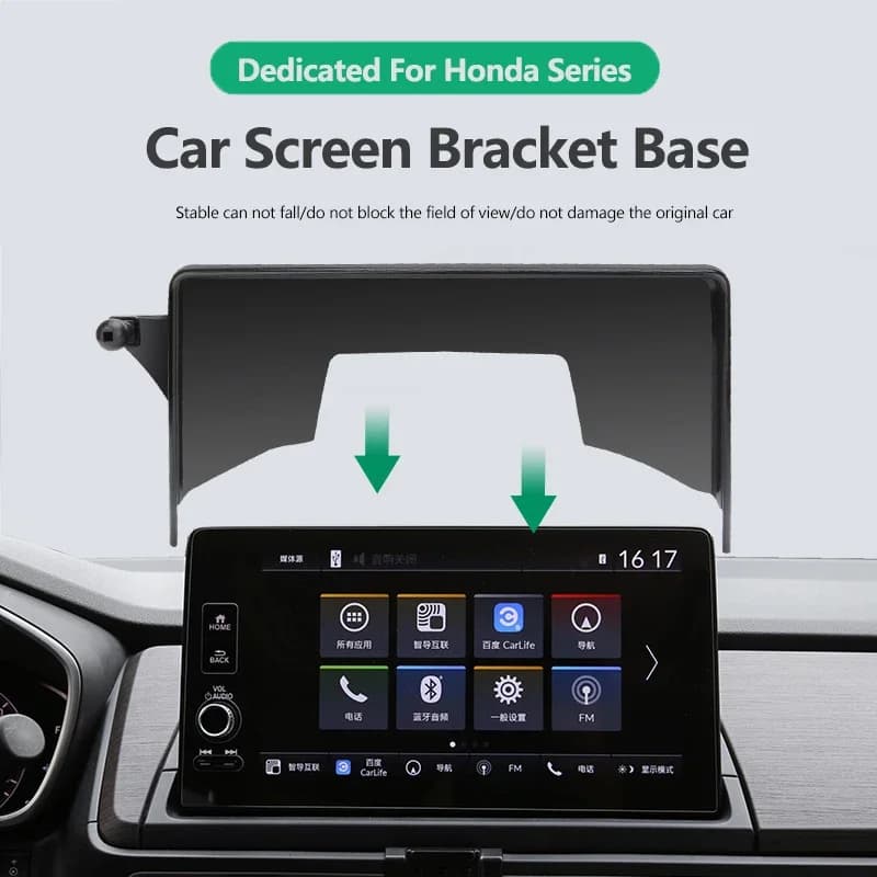 Car Phone Holder Navigation Screen Fixed Clip Cellphone Mount For Honda Civic Accord Inspire BREEZE Odyssey Elysion CRV XRV HRV
