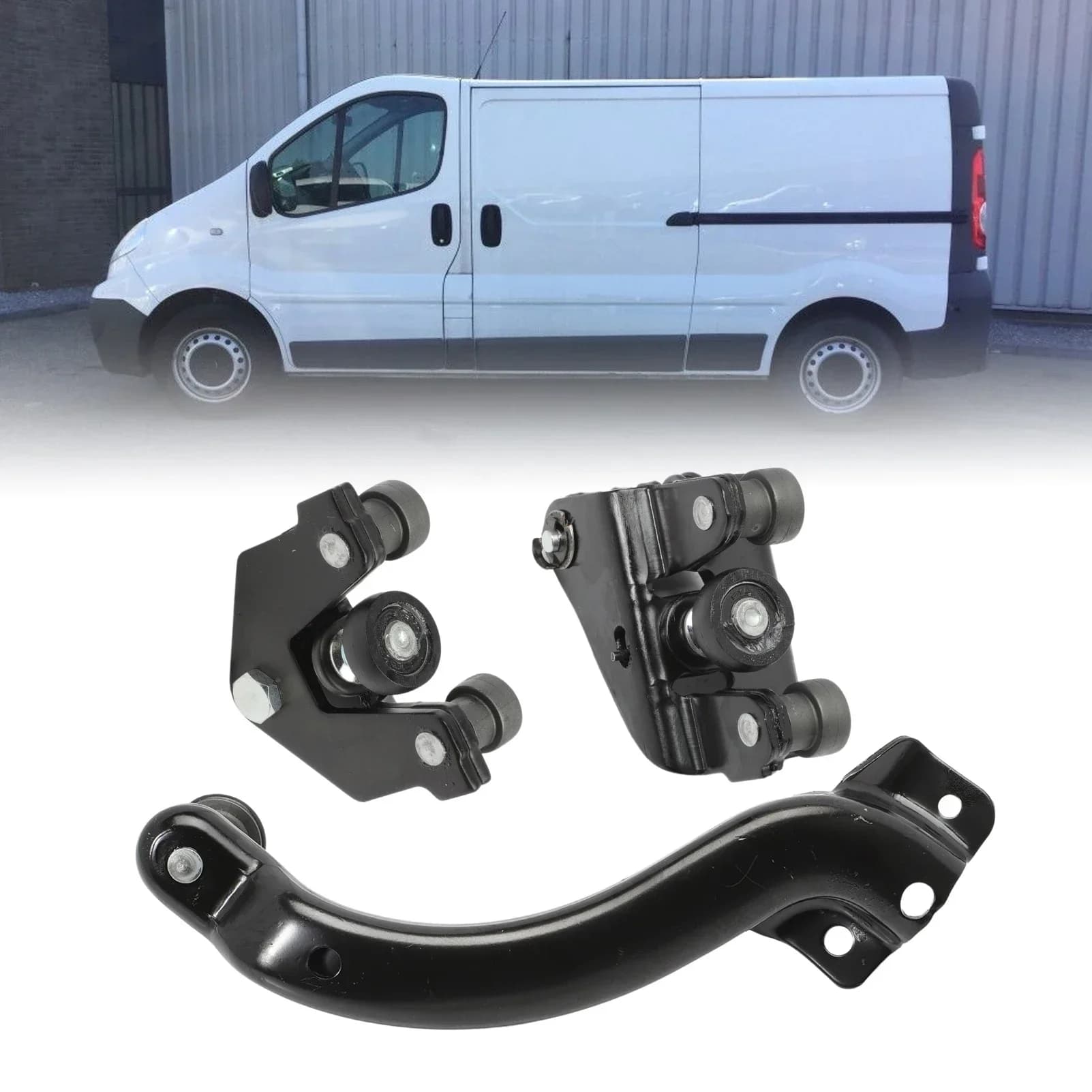 4409255 3PCS Car Sliding Door Roller Guides For Renault Trac 2 Opel Vivaro A Nissan Primastar 2000-2014 6000618505 8281600QAD