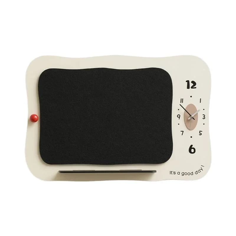 Felt board display board  bedroom photo wall living room  clock decoration crea ive message