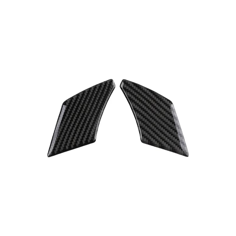 For Dodge Challenger Interior Modification Hellcat Carbon Fiber Door Inner Door Bowl Panel Decorative Sticker Accessories