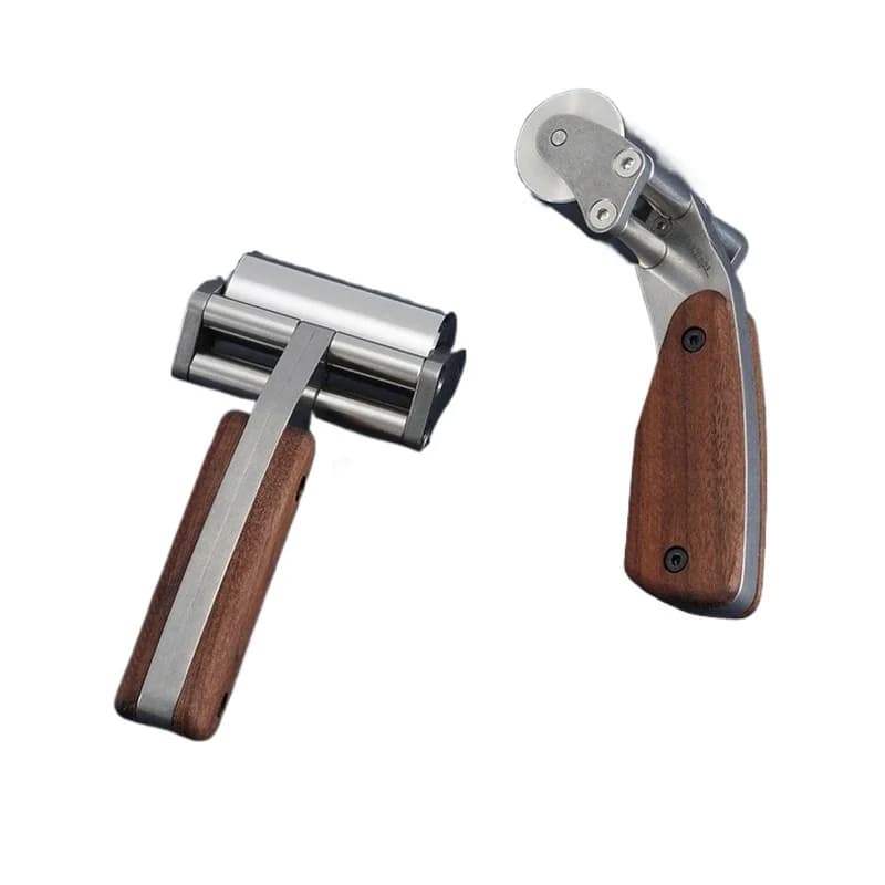 630g/60mm heavy - duty stainless steel roller, DIY leather handmade roller tool