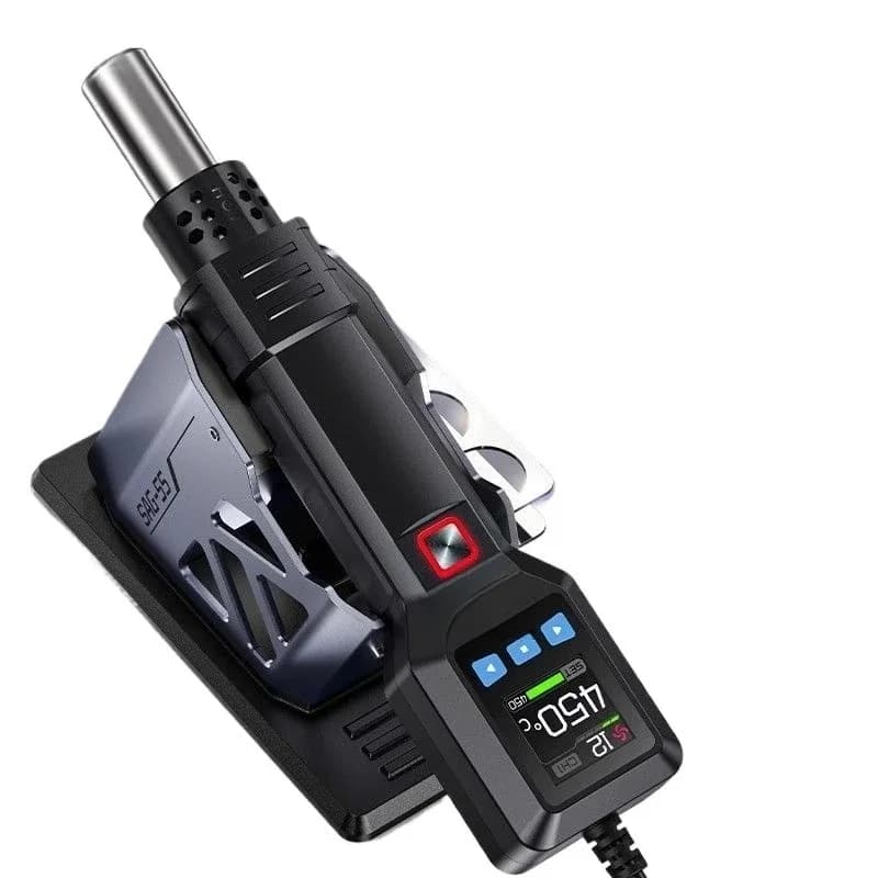 High temperature hot air gun 550W portable small handheld welding dismantling table mini mobile phone