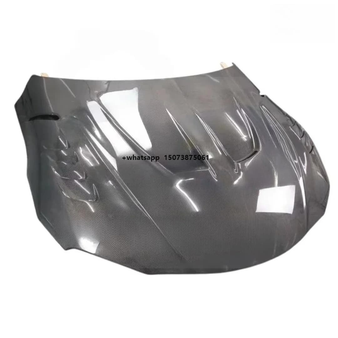 High Quality Car Modified Upgraded LB Style Carbon Fiber Engine Hood Cover Bonnet for  GR Supra A90