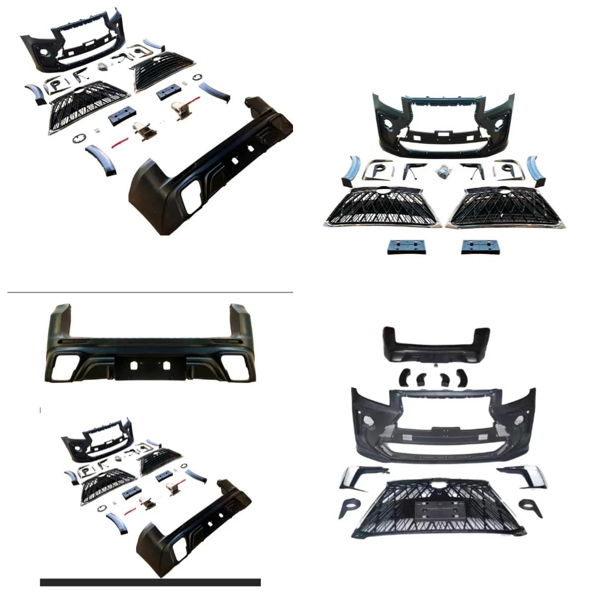 Upgrade Style Exterior Body Modification Set Fit for RAV4 2008