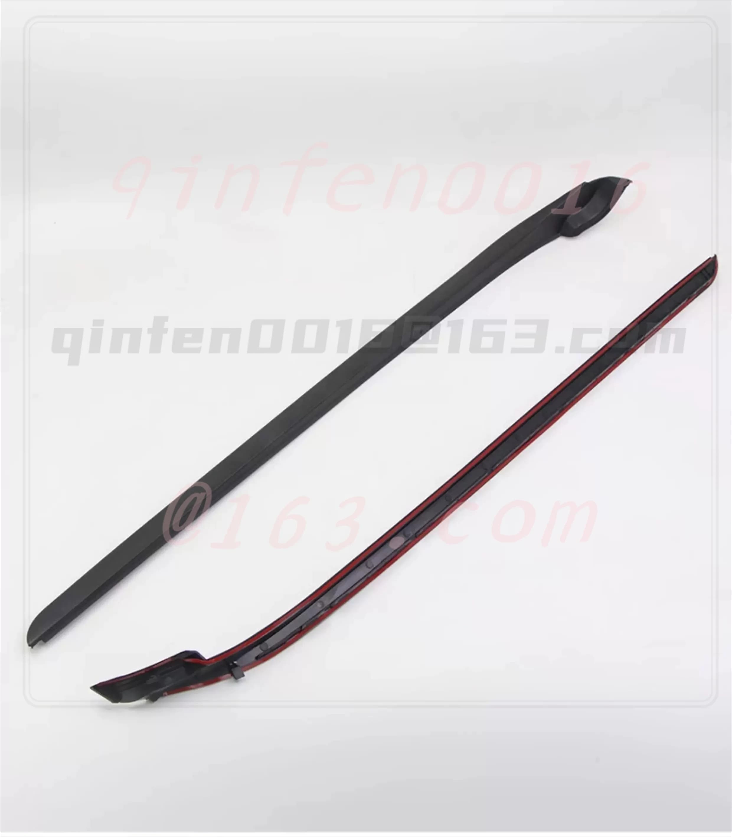 For Modern I30  Window Trim Cover Pair Front A Pillar Molding Durable Black Plastic