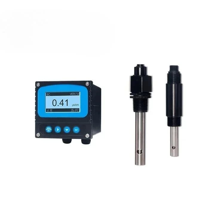 200us/cm Conductivity Transmitter Online 2 Pole K=0.1 Conductivity Meter TDS Meter EC Controller factory outlet