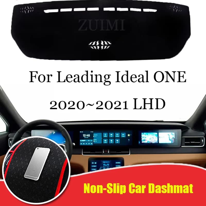 ZUIMI Dashboard Cover Dash Mat Dashmat For Leading Ideal ONE 2020~2021 LHD RHD Dash Board Cover Pad Sun Shade Dedicated car