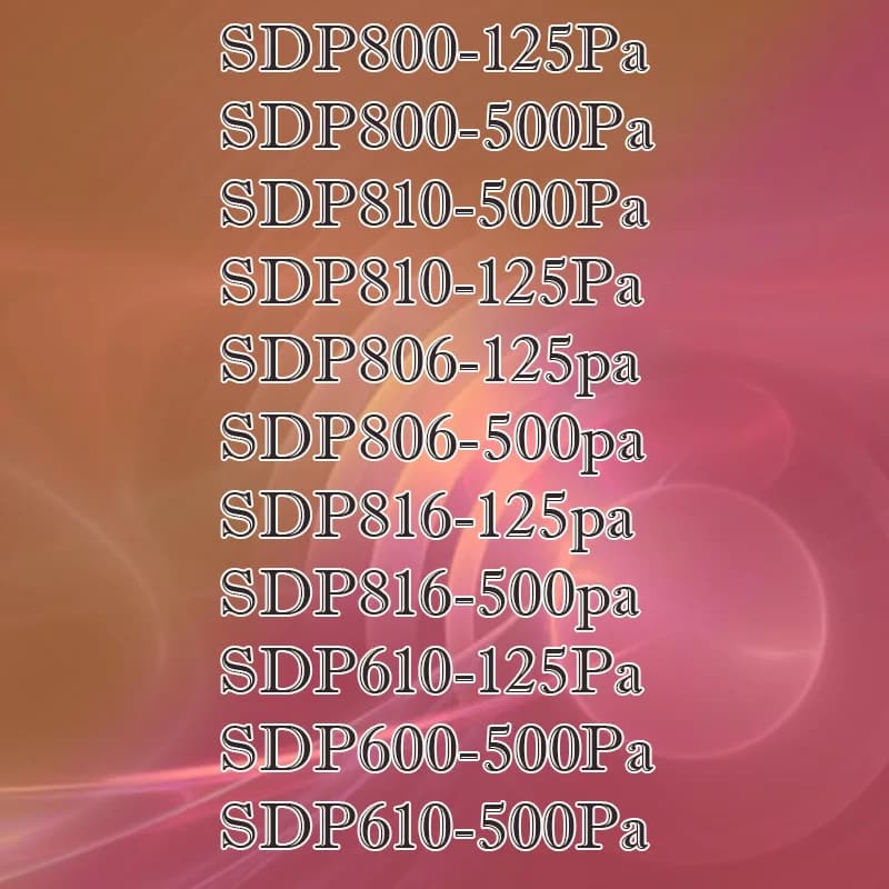 Original genuine SDP800/SDP810 SDP806/SDP816/-125Pa-500Pa   Hard Shell