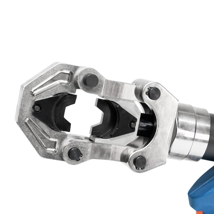 Intelligent 12T LCD Battery Connector Copper Electric 50mm Hydraulic Cable Crimping Tool for Terminals Plastic Case