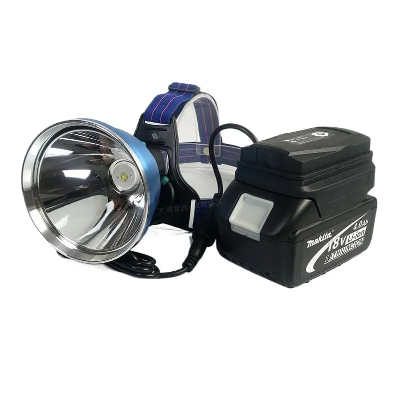 Lightweight Adjustable Headlamp Head-mounted Electrician Woodworking High Beam Spotlight Work Hunting Emergency Repair Tool