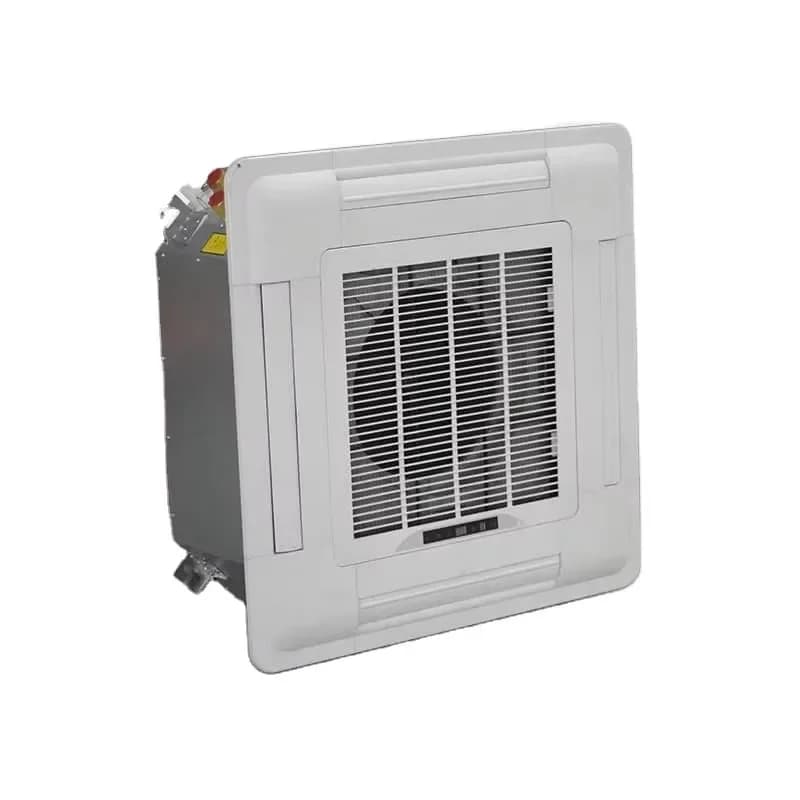 CE certified four-way box fan coil unit 2 pipe ceiling AC 500CFM high efficiency