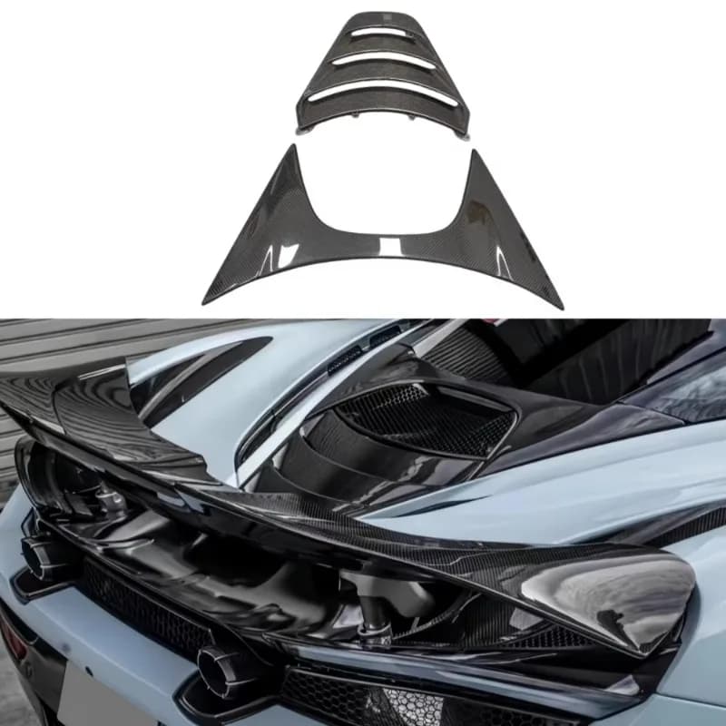 Car Body Kit Upgraded with Dry Carbon Fiber Rear Trunk Lid Suitable for McLaren 720S Hardtop Version
