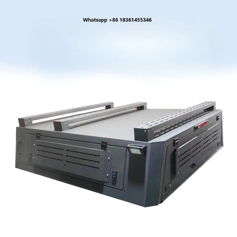 rear box cover Raptor trunk triple-door half-height cover, Ranger Shanhai Cannon pickup truck rear bed