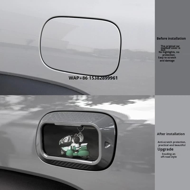Teng Qian Tank 300 Fuel Tank Cap Modification Transparent Window Style Wide Body Protection Dust Cover Exterior
