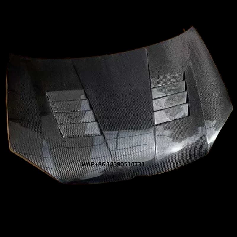 Carbon Fiber Front Engine Vent Hood Bonnet for VW Golf 5