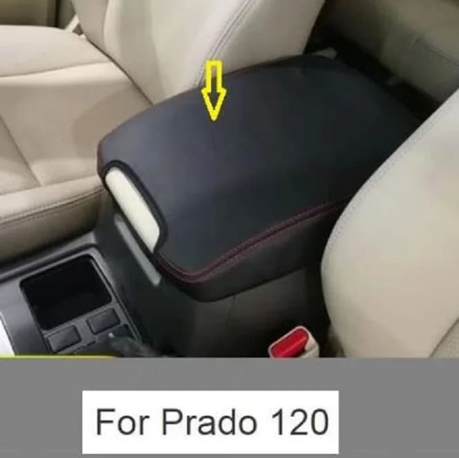 Microfibre Leather Center Armrest Case Cover For Toyota Land Cruiser Prado 120 2004 2005 2006 2007 2008 2009 Armrest Box Cover