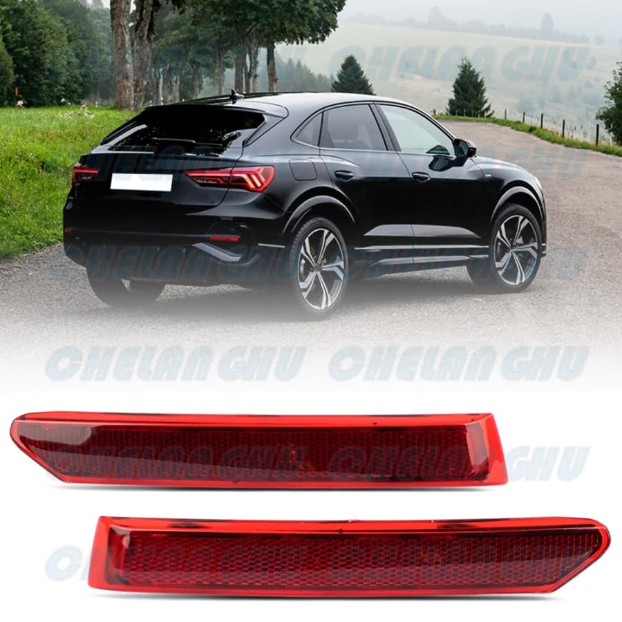 For Audi European Type A3 Sportback 2020-2021/Q3 Sportback 2019 2020 2021 2022 2023 2024 Rear Bumper Reflector Car accessories