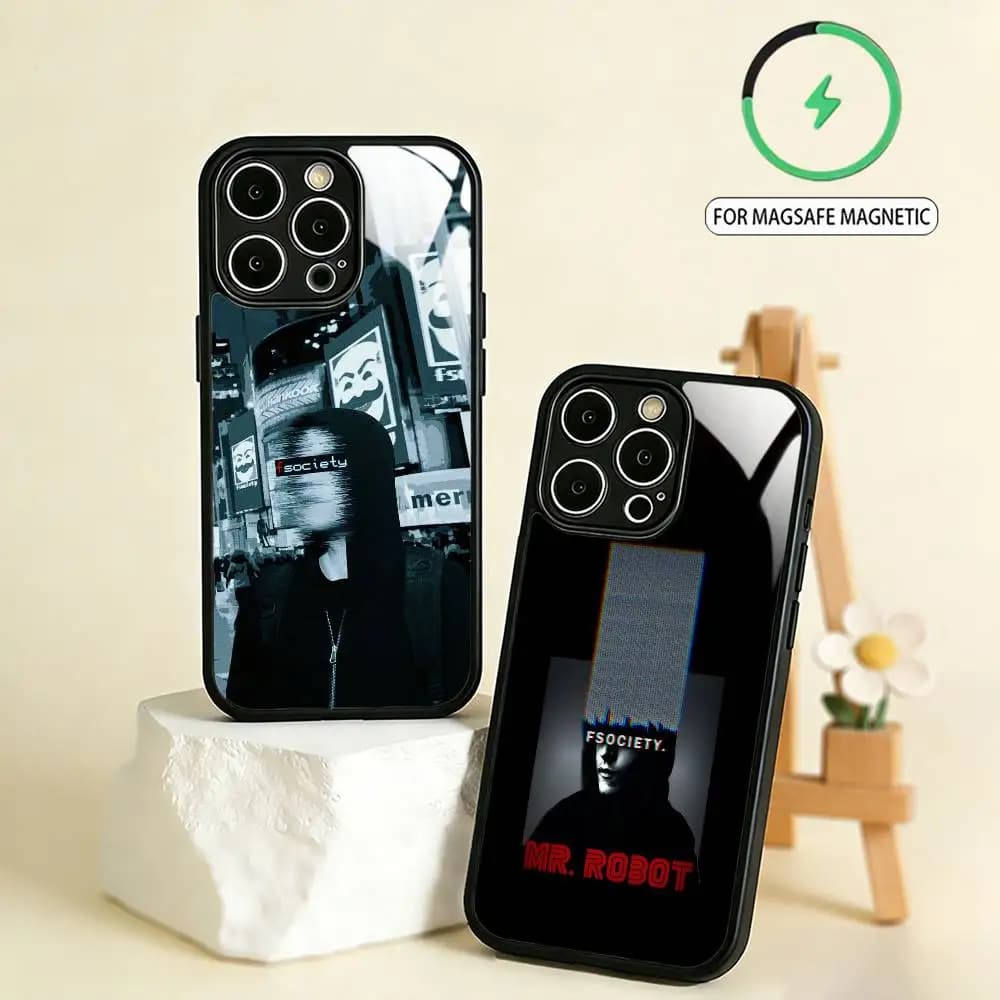 Mr. Robot Sam Esmail    Phone Case For iPhone17,16,15,14,13,12,11 Plus,Pro Max Magnetic For Magsafe Wireless Charging