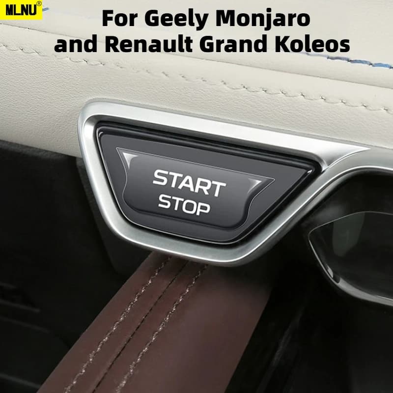 Accessories For Geely Monjaro and Renault Grand Koleos 2025/2024 Start Button Protective Film Anti-Scratch Proof 2021-2023