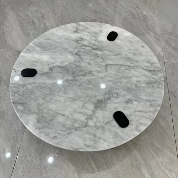 environmentally friendly gray marble desktop coffee table Foshan factory direct sales home living room furniture combination