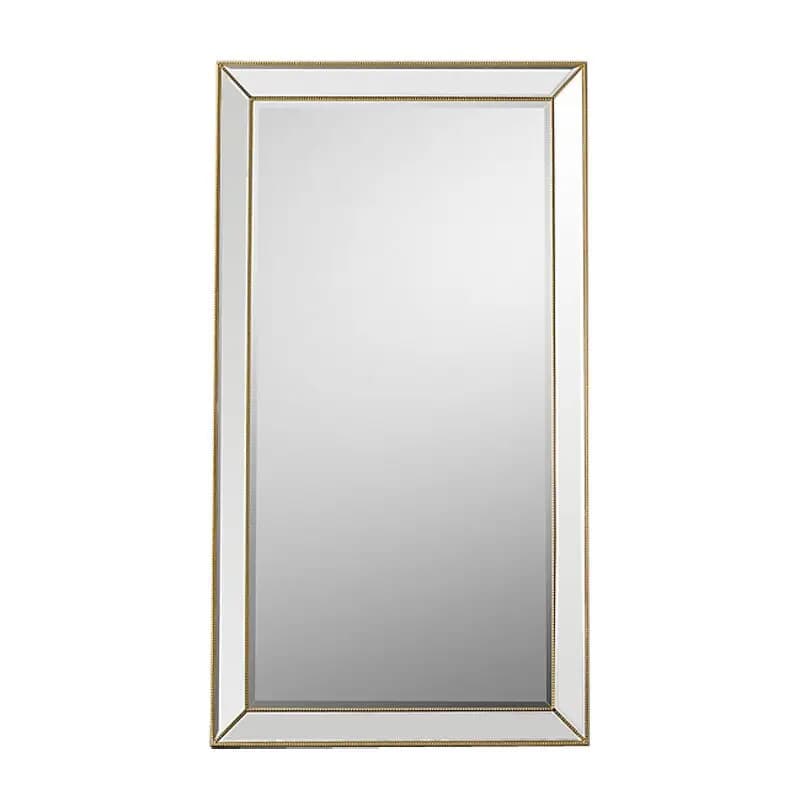 Decoration Wall Living Room Aesthetic Mirror Full Length French Style Mirror Luxury Vintage Floor Standing Espelho Accessories