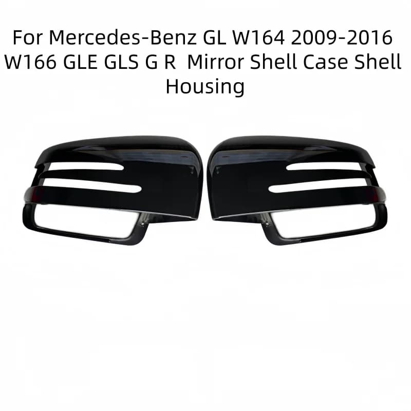 For Mercedes-Benz GL W164 2009 - 2016 W166 GLE GLS G R  Only suitable for left-hand drive Rear Mirror Frame Trim Housing