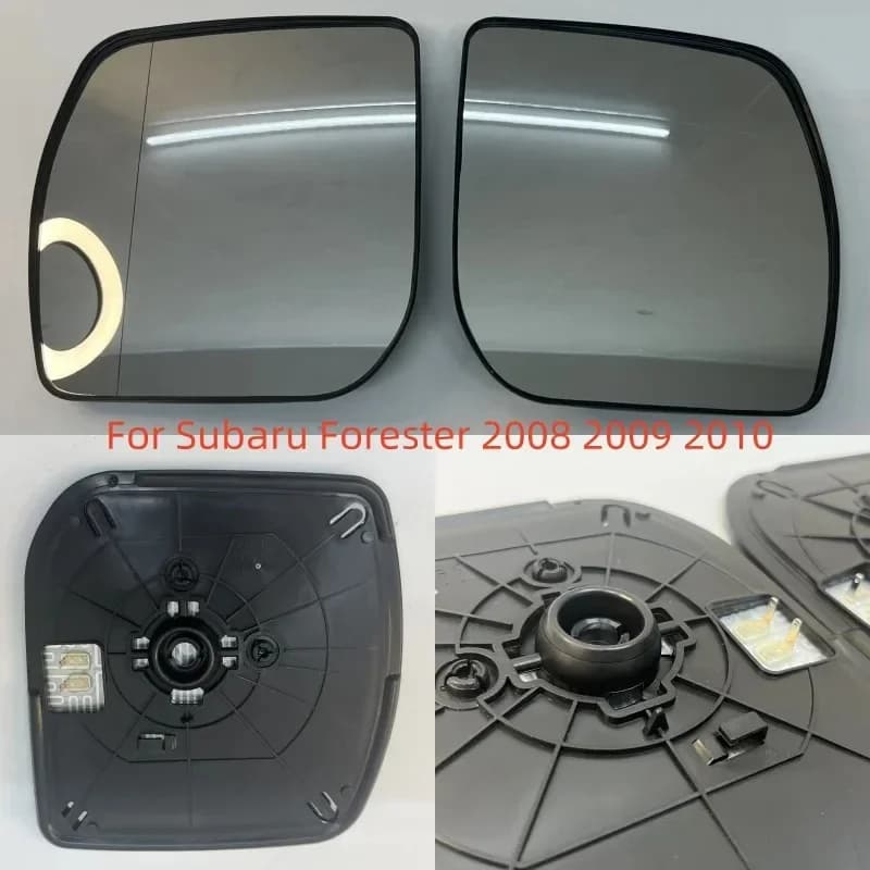 Heated Side Rearview Mirror Reflective Lens for Subaru Forester  2008 2009 2010