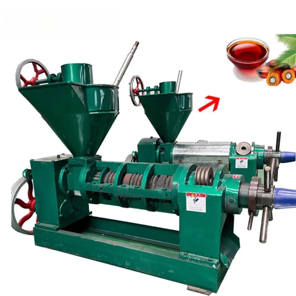 6YL 160 Oil Press Machine 5T H Palm Fruit Safflower Soybean Oil Presser For Small Business Hot Sale