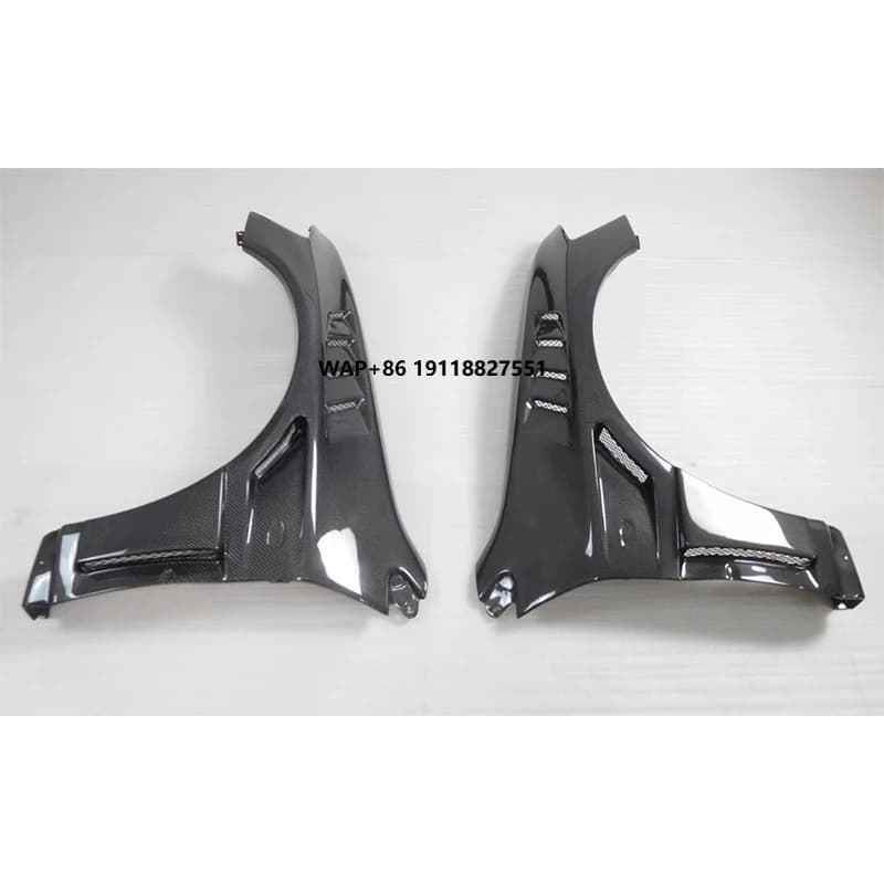 Carbon Fiber Vented Front Fenders Wing for  Lancer EVO 8/9 2003-2006