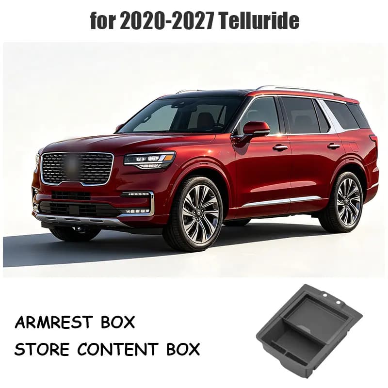 for 2020-2027 models of Telluride including armrest storage boxes car storage boxes and interior decorations