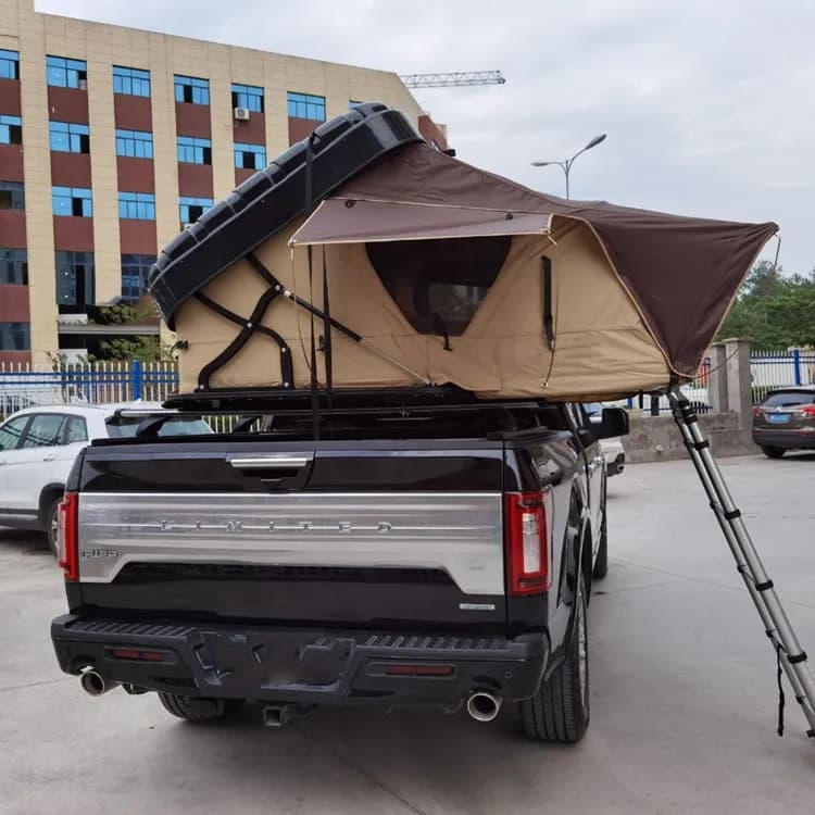 4x4 Trailer Camper 4 Person Popup ABS Top Hard Shell Roof Top Tent for Outdoor Camping