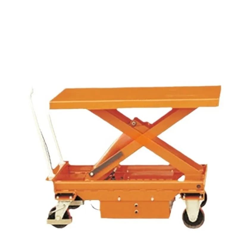 Large countertop electric platform car Rechargeable lifting mobile hydraulic electric lifting car
