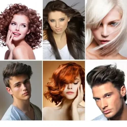 42style Choose HAIR SALON, HAIRDRESSER, BARBER, HAIRSTYLE Print Art Canvas Poster For Living Room Decor Home Wall Picture