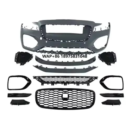 Upgrade or replace the 2016-2024  XF new front-facing assembly car bumper