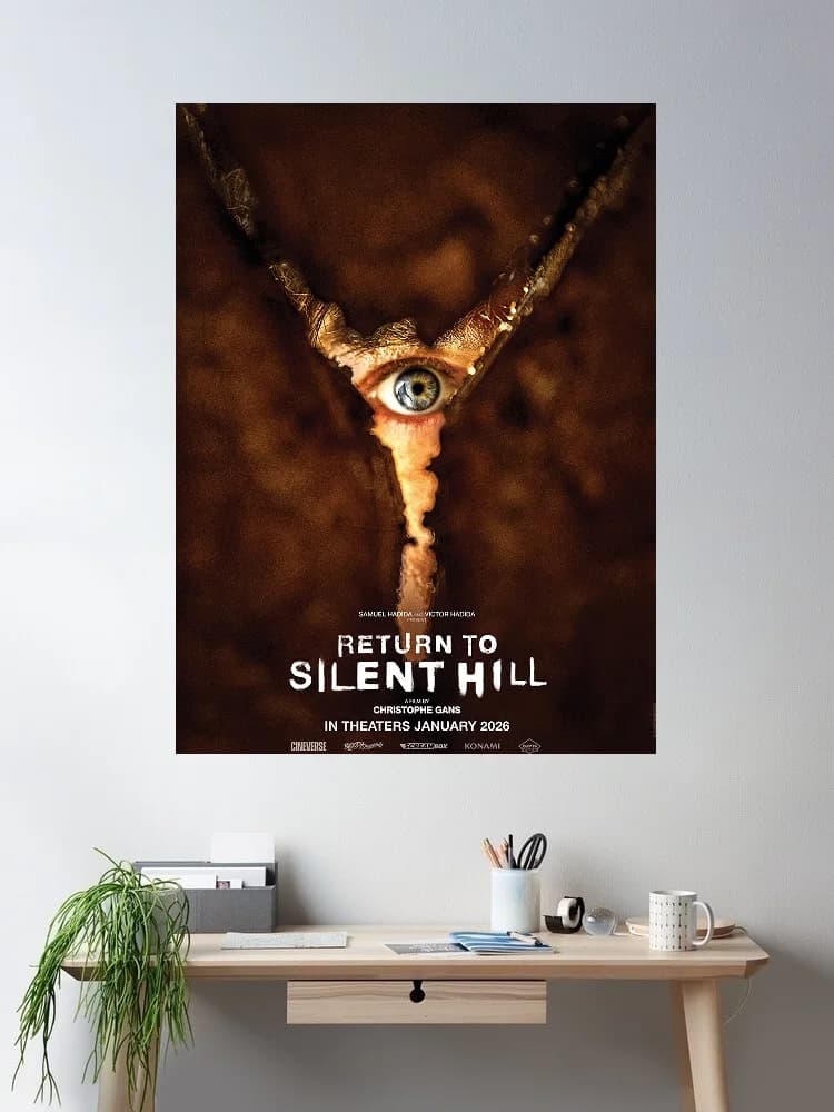 2026 Return to Silent Hill, Art Print Silk Poster Home Wall Decor