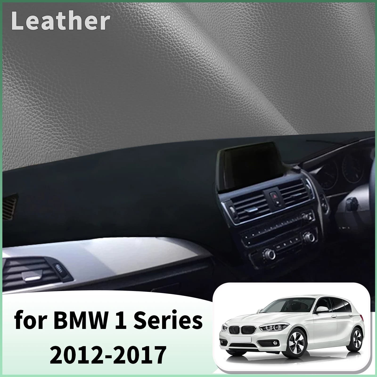 for BMW 1 Series F20 2012-2017 Dash Mat Dashboard Cover Dashmat Universal Anti-Reflection Heat Insulation Sun Protection
