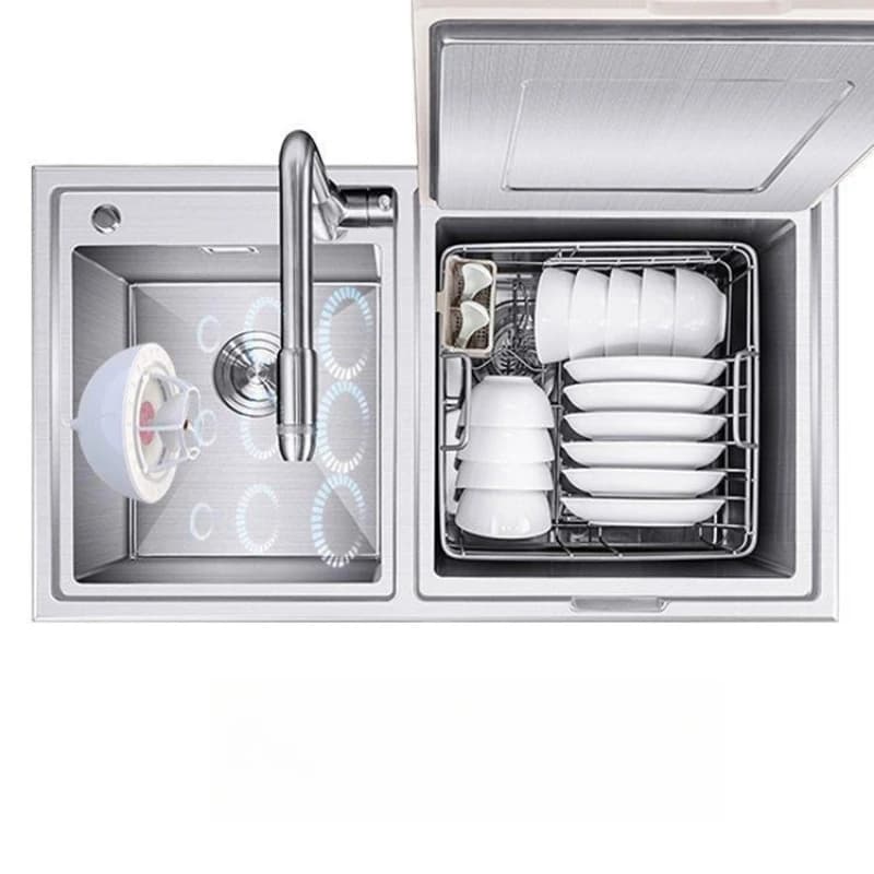 Dishwashing automatic installation of small lazy household mini fruit and vegetable electric washing machine