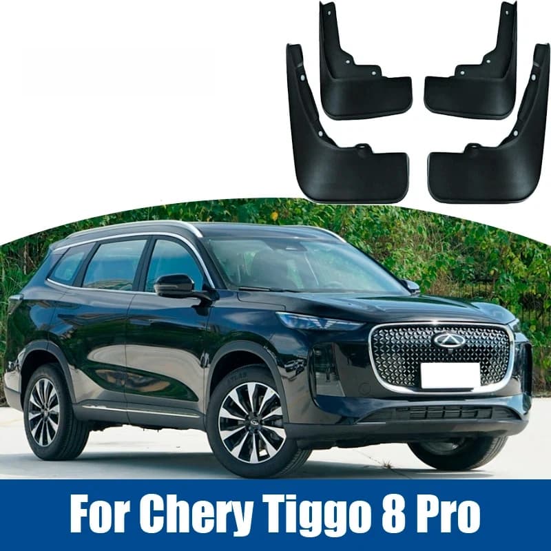 For New Chery Tiggo 8 Pro 2025 2026 Car Mudflaps Front Rear Mud Flaps Mudguards Splash Guards Fender Flares Accessories
