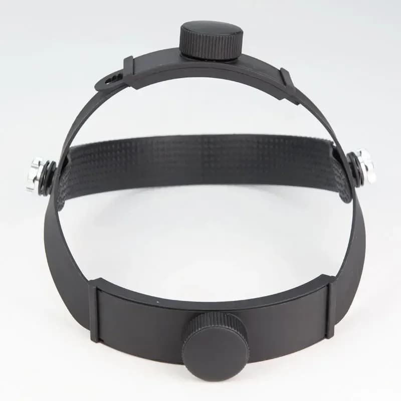 2PC Magnifier Helmet Hands Free Adjustable Headlamp Magnifying Glass Headband Parts Helping Hands Soldering Loupe Solder Clamp