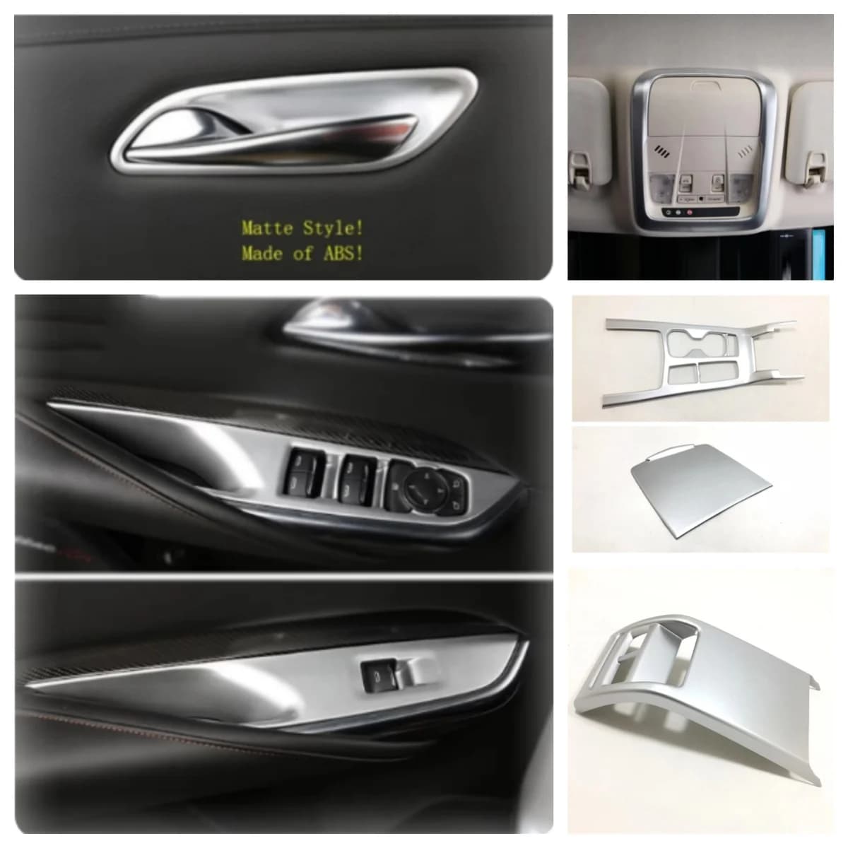 For Cadillac XT4 2019-2022 LHD Interior Accessories Door Armrest Window Switch Control AC Outlet Vent Decoration Gear Box