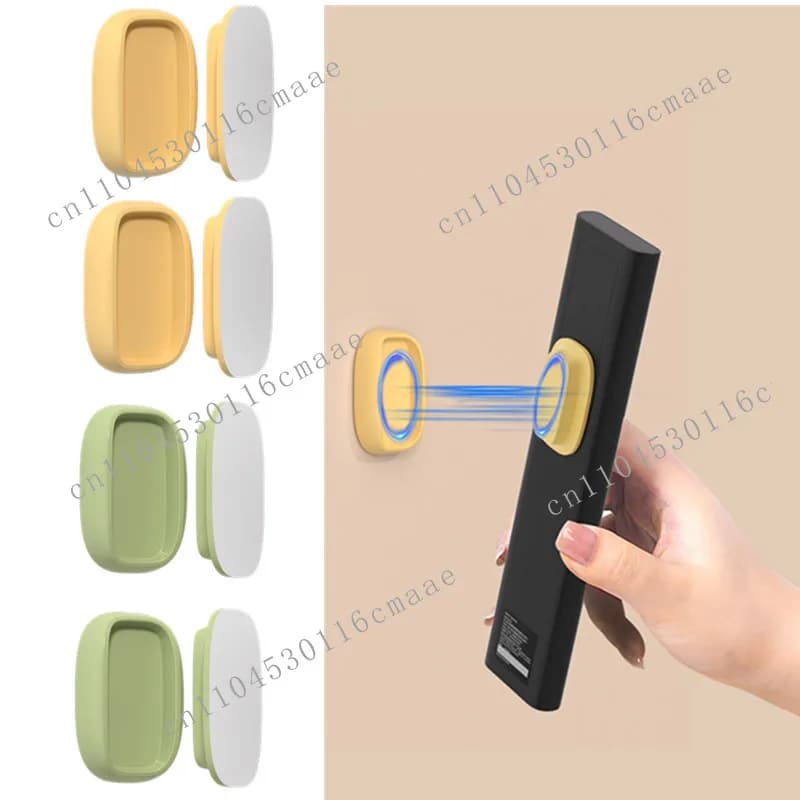 It is suitable for remote control magnetic sticker storage on the wall without punching holes and wall hanging.