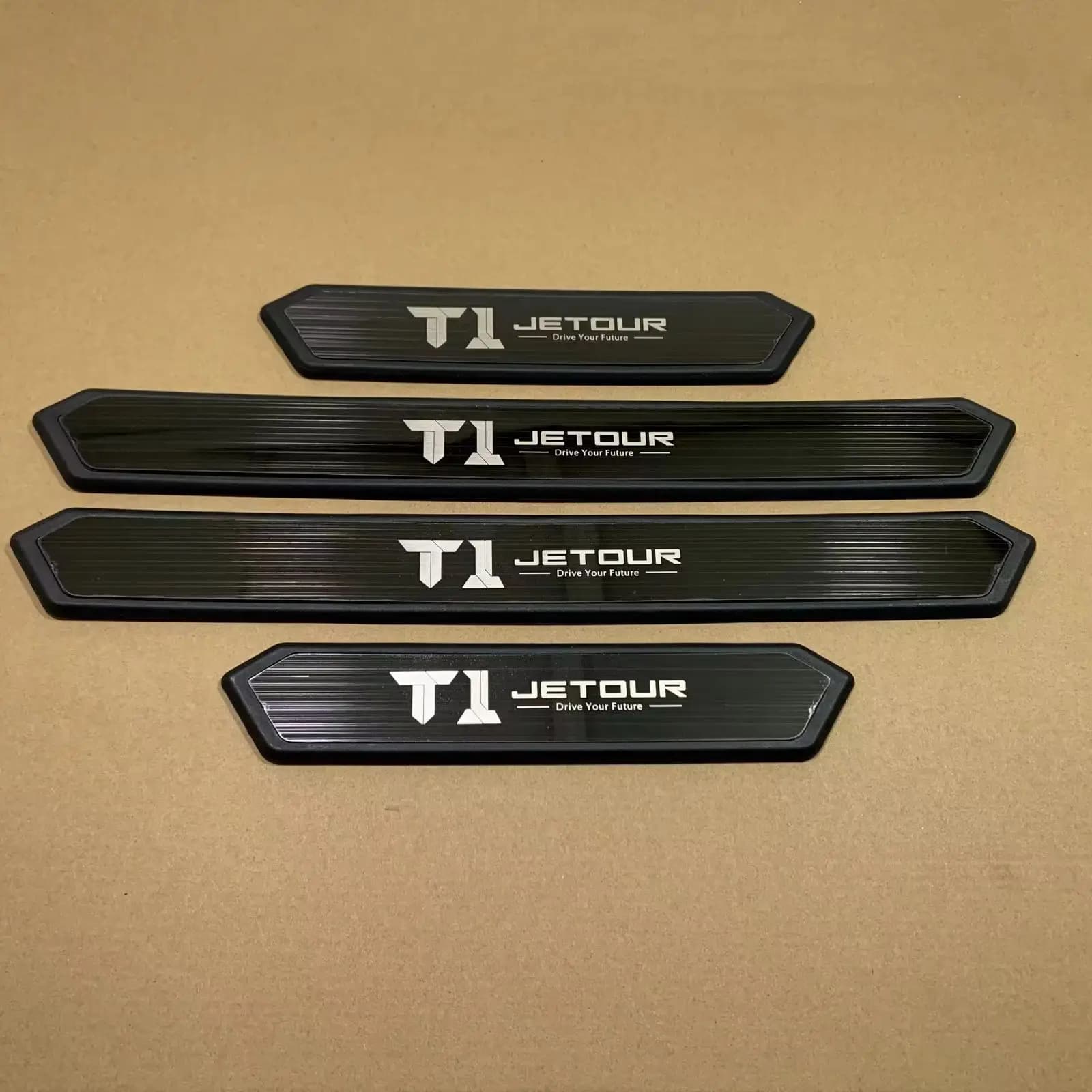 For Chery Jetour T1 2023 2024 2025 2026 Auto Door Sill Pedal Shell Scuff Plate Trim Decoration Sticker Car Styling Part Supplies
