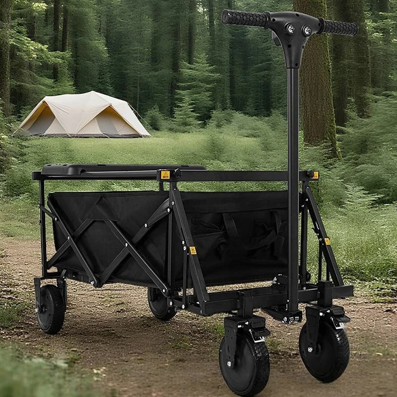 Electric camper, outdoor folding camper, picnic travel trolley