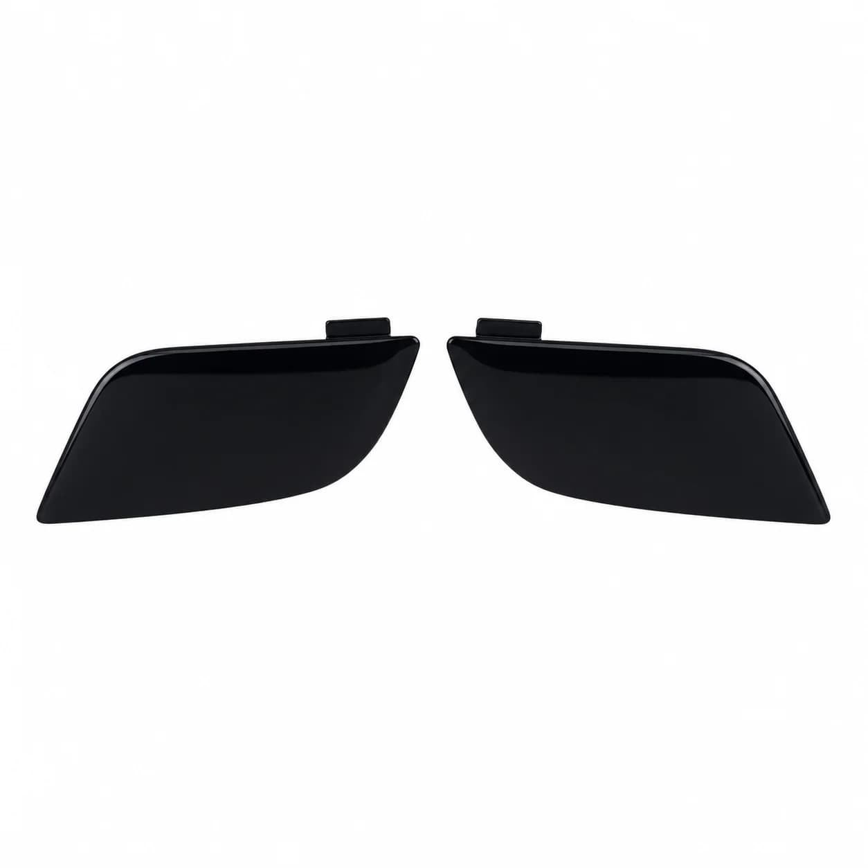 Front Bumper Tow Hook Eye Cover Cap Black ABS for BMW X5 E70 LCI M-Sport 2010-2013 OE 51118050697 51118050698