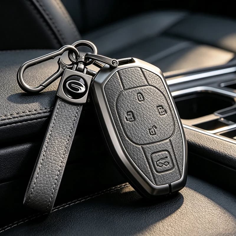 Car Key Case Cover For GAC New Energy Trumpchi 2021 Empow J11 J12 J13 J14 J15 J16 GS8 2023 Zinc Alloy Shell Accessories